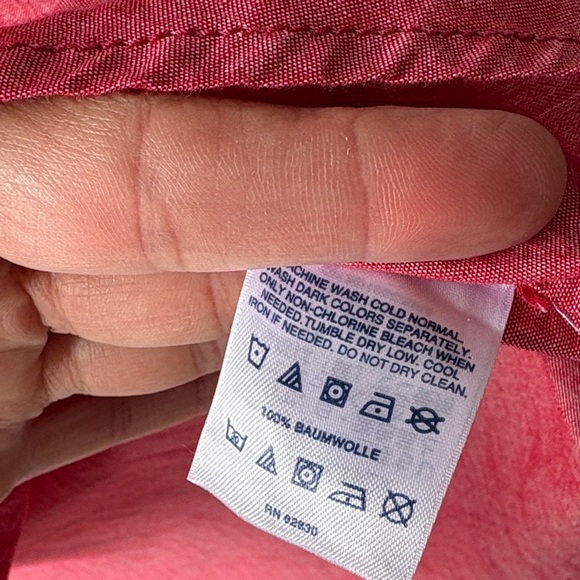 Lands' End Vibrant Red Shirt - Picture 9 of 10